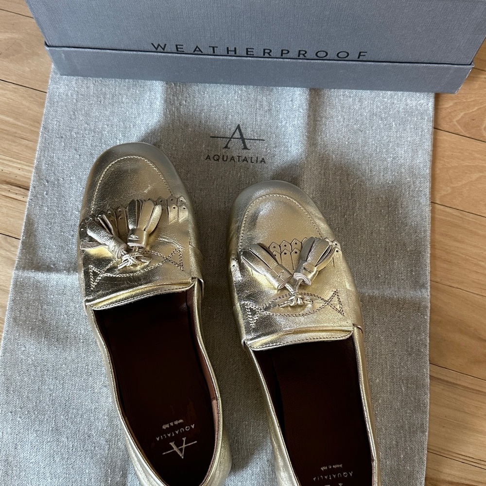 Aquatalia gold flats
